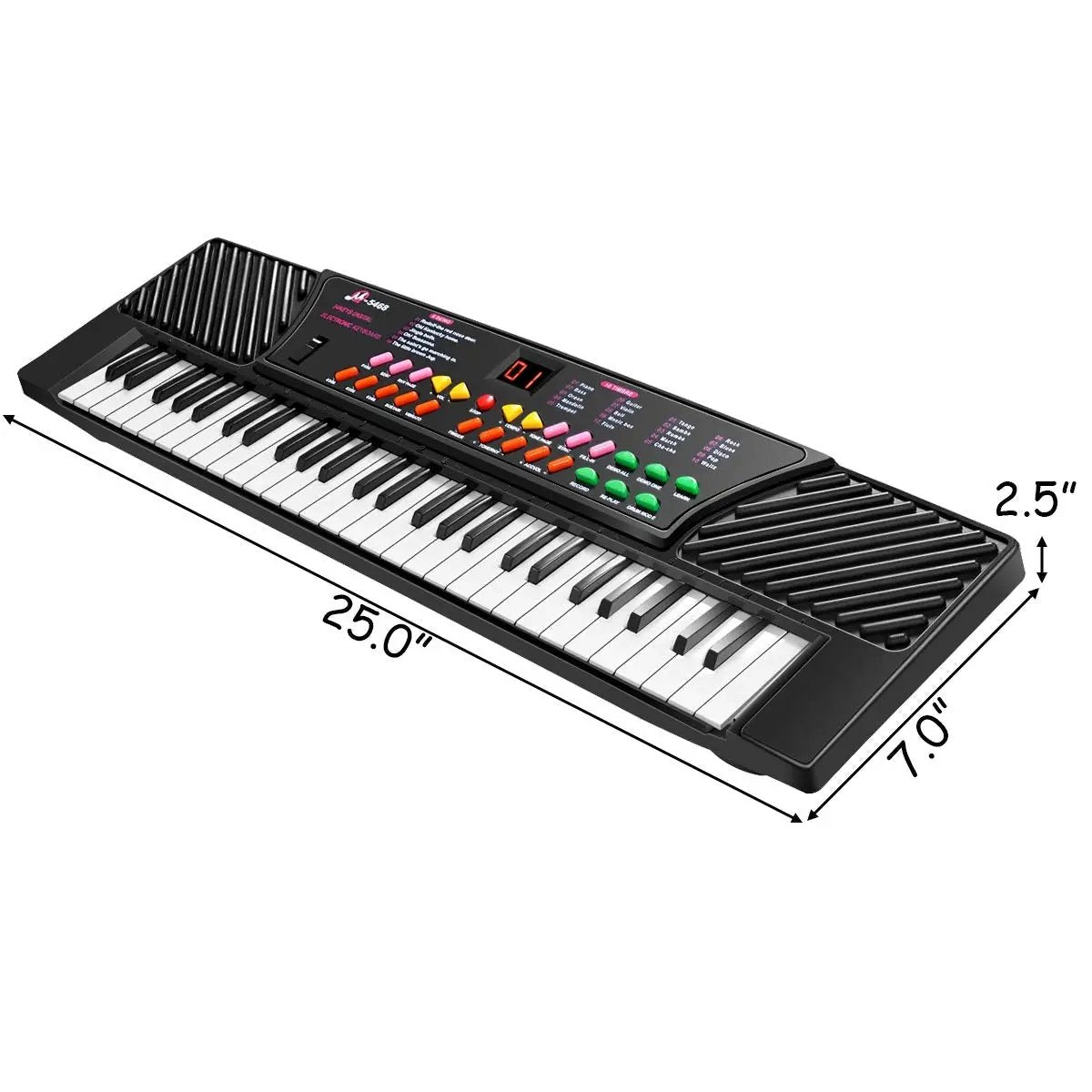 54 Keys Kids Electronic Music Piano by DirectDeals
