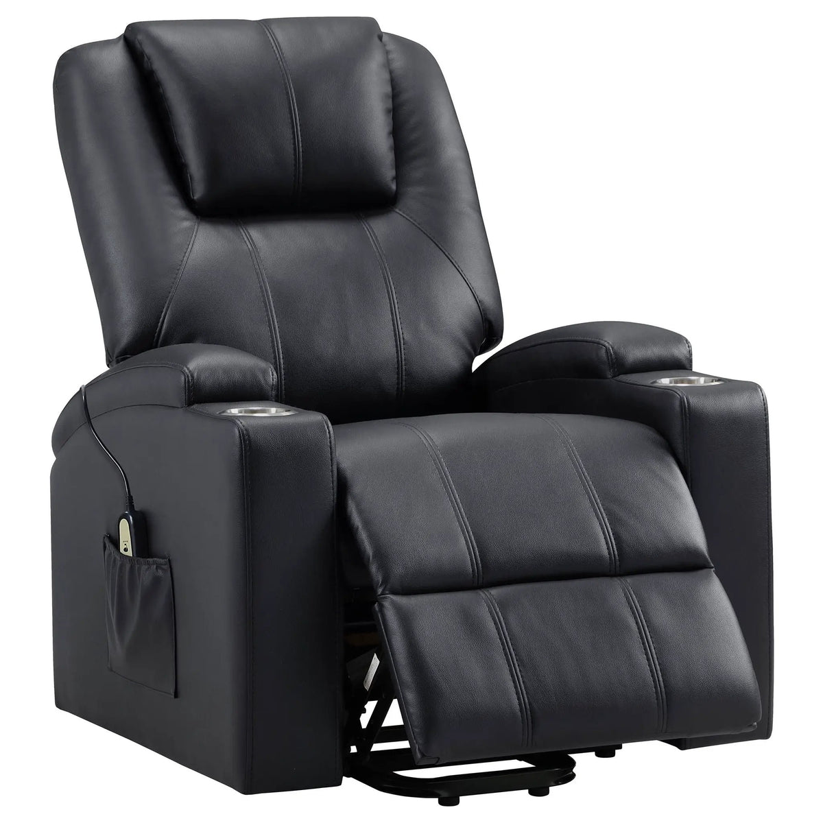 Macklin - Power Lift Massage Recliner With Heat And Dual Cupholders, photo 17 of 35