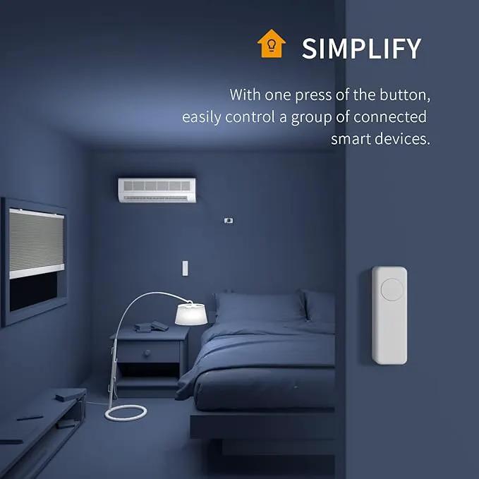 THIRDREALITY ZigBee Smart Button Red, 3-Way Remote Control, Require Zigbee hub, Work with SmartThings, Aeotec, Hubitat, Home Assistant, Third Reality Hub, Battery Included. by GreenHaven Gardens