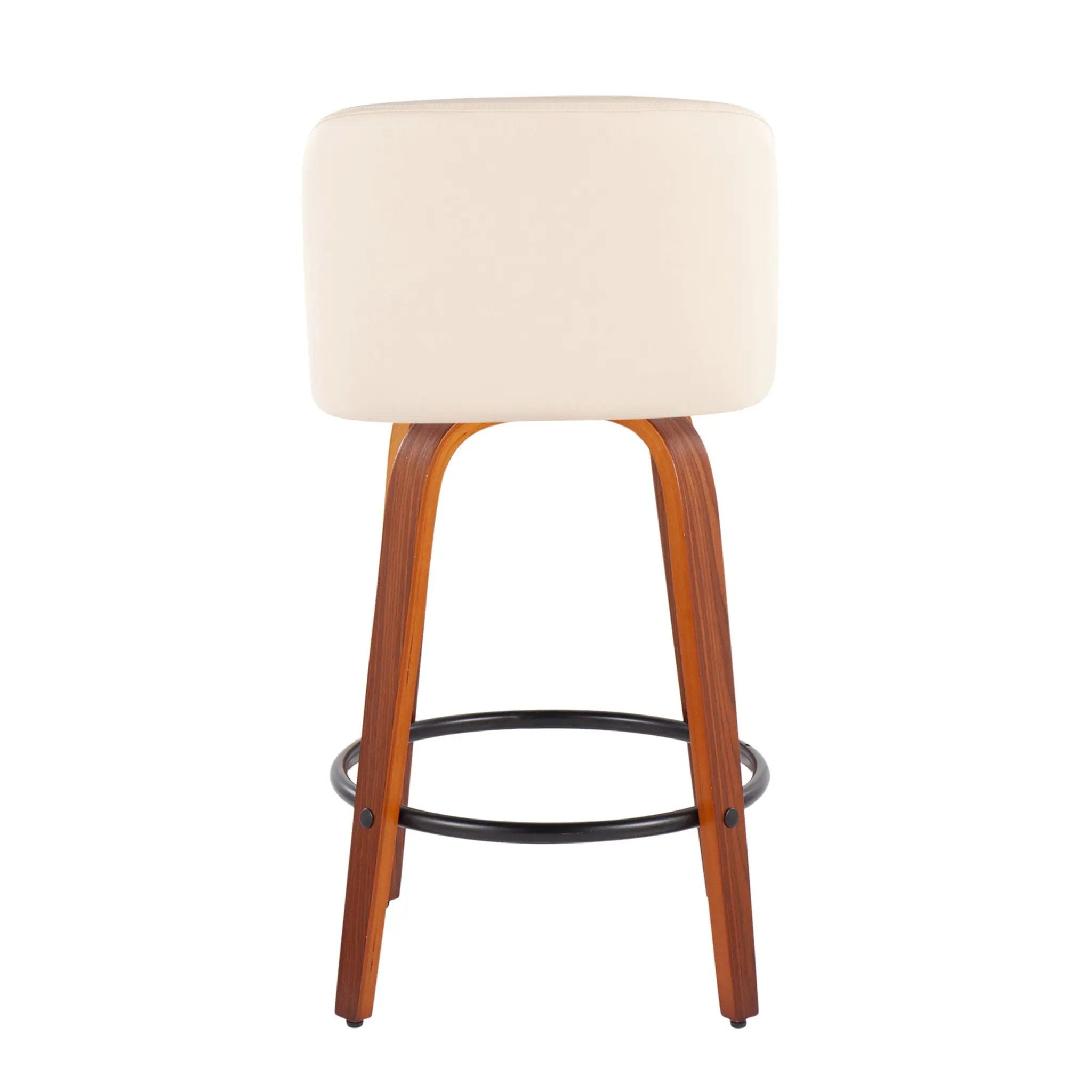 Toriano - Mid Century Modern, Counter Stool (Set of 2) by HouseOfZazla
