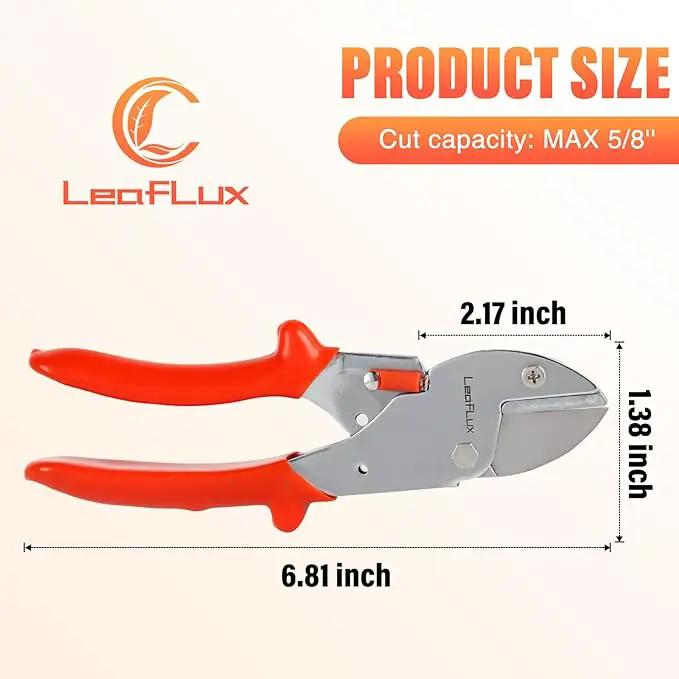 7" Professional Anvil pruner with SK-5 Blades, Best for Dry, Dead Stems & Branches, Plastic, Rubber.Gardening Clipper ，Cut-Multi-Purpose handheld shears for Industry & Crafts|LFXP1107 by GreenHaven Gardens