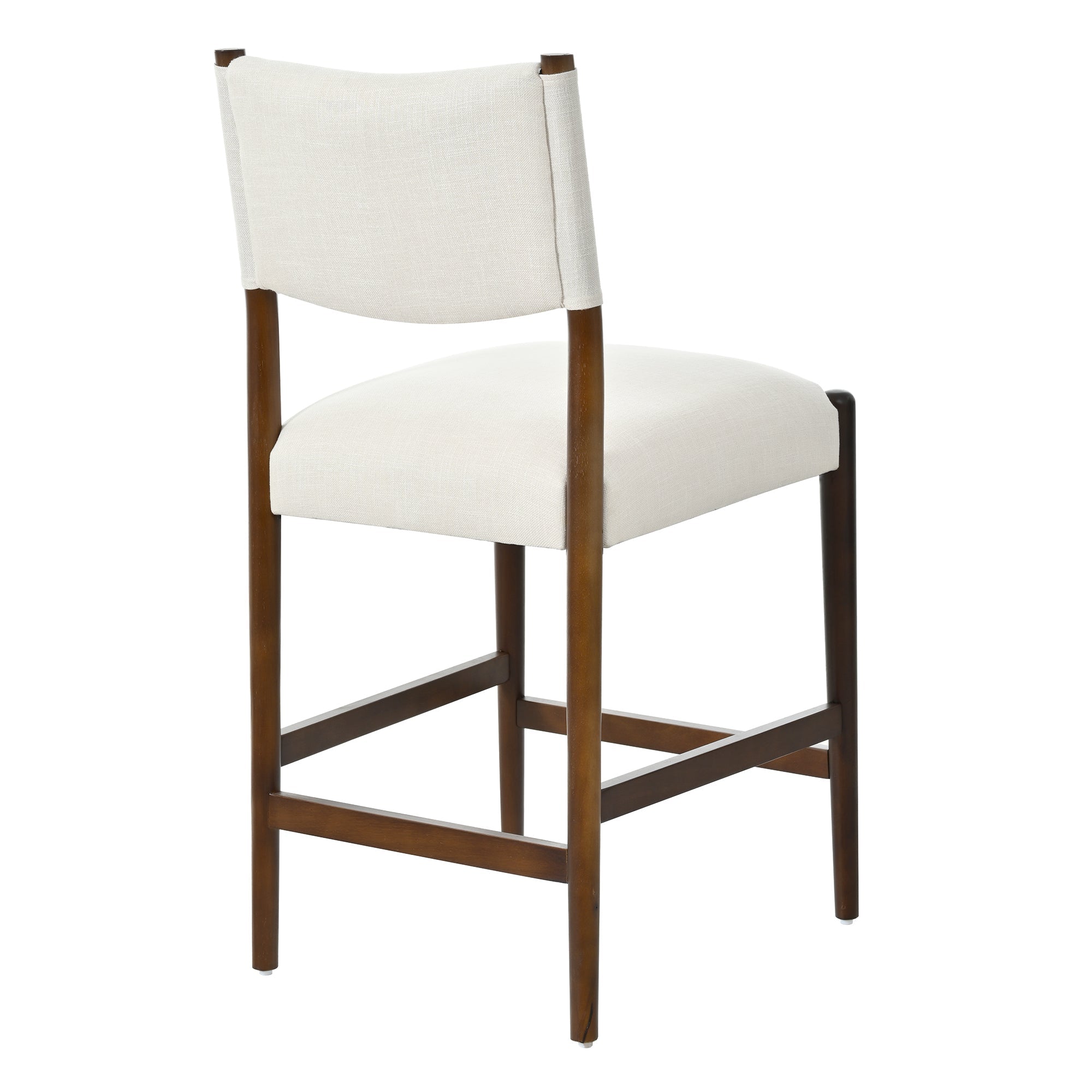 26.4" Solid Wood Counter Height Barstools, Modern Bar Stools Set of 2 by HouseOfZazla