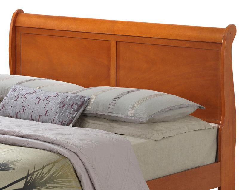 Louis Phillipe - Panel Sleigh Bed by Unique Piece Furniture