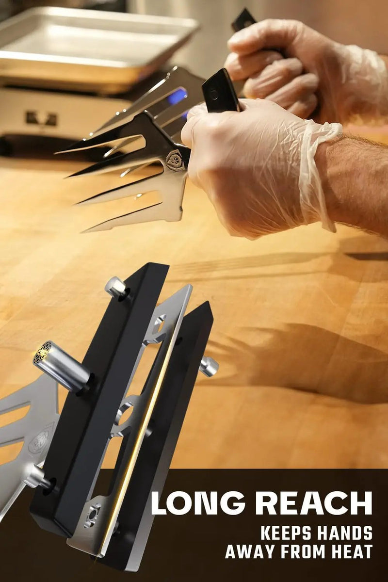 Dalstrong Meat Shredding Claws - Multi-Use Shredding Tool - Lifting, Pulling, Handling Utensils - x2 - Premium HC Stainless Steel G10 Hanlde -BBQ Meats, Brisket & More by GreenHaven Gardens