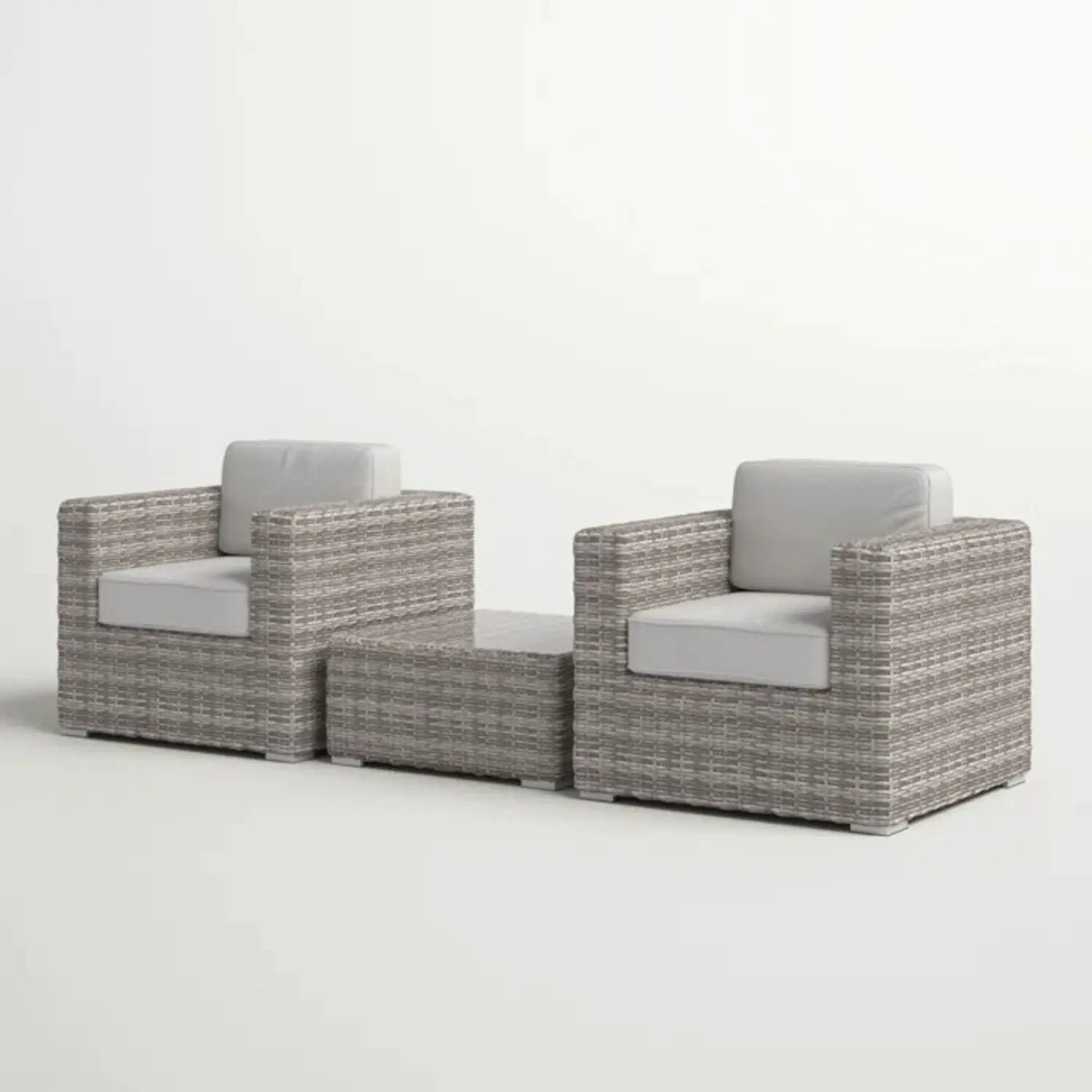 2 Person Seating Set With Cushions by HouseOfZazla