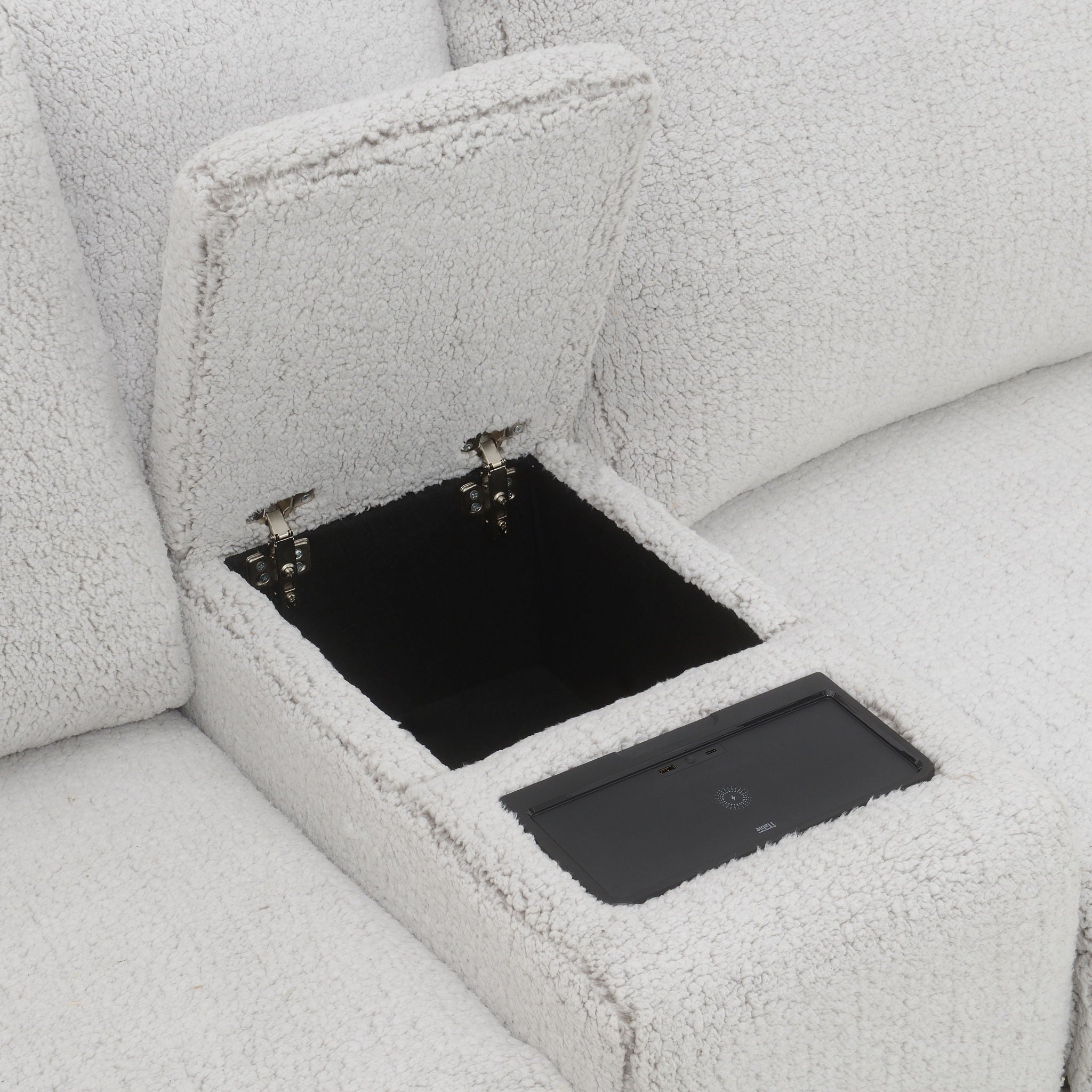 Tarrance - Modular Power Recliner Sectional - Gray by HouseOfZazla