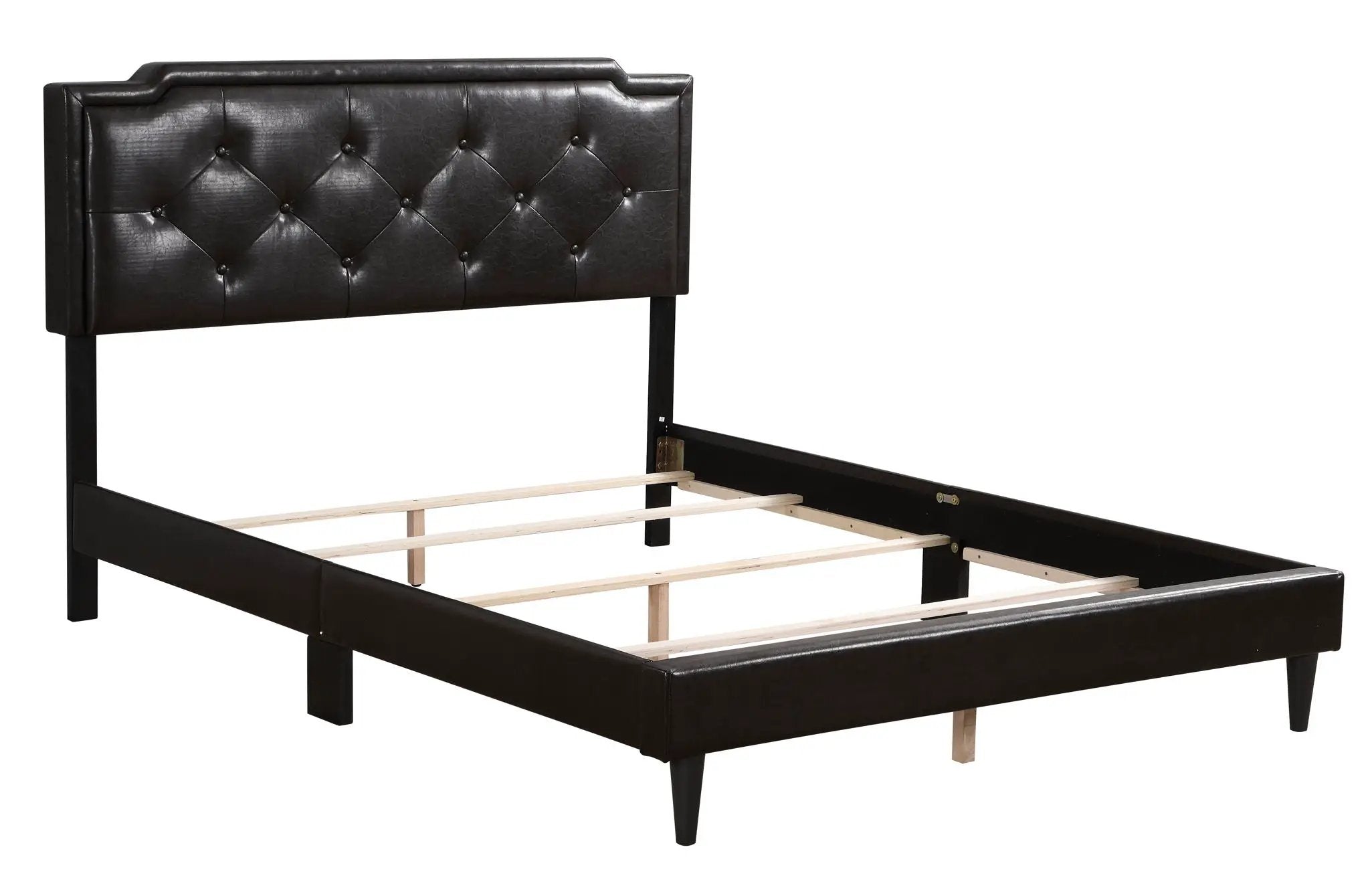 Button Tufted Bed Charming For Cozy Spaces by Unique Piece Furniture