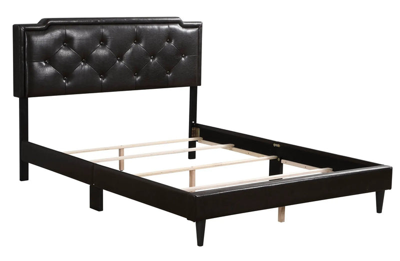 Button Tufted Bed Charming For Cozy Spaces by Unique Piece Furniture