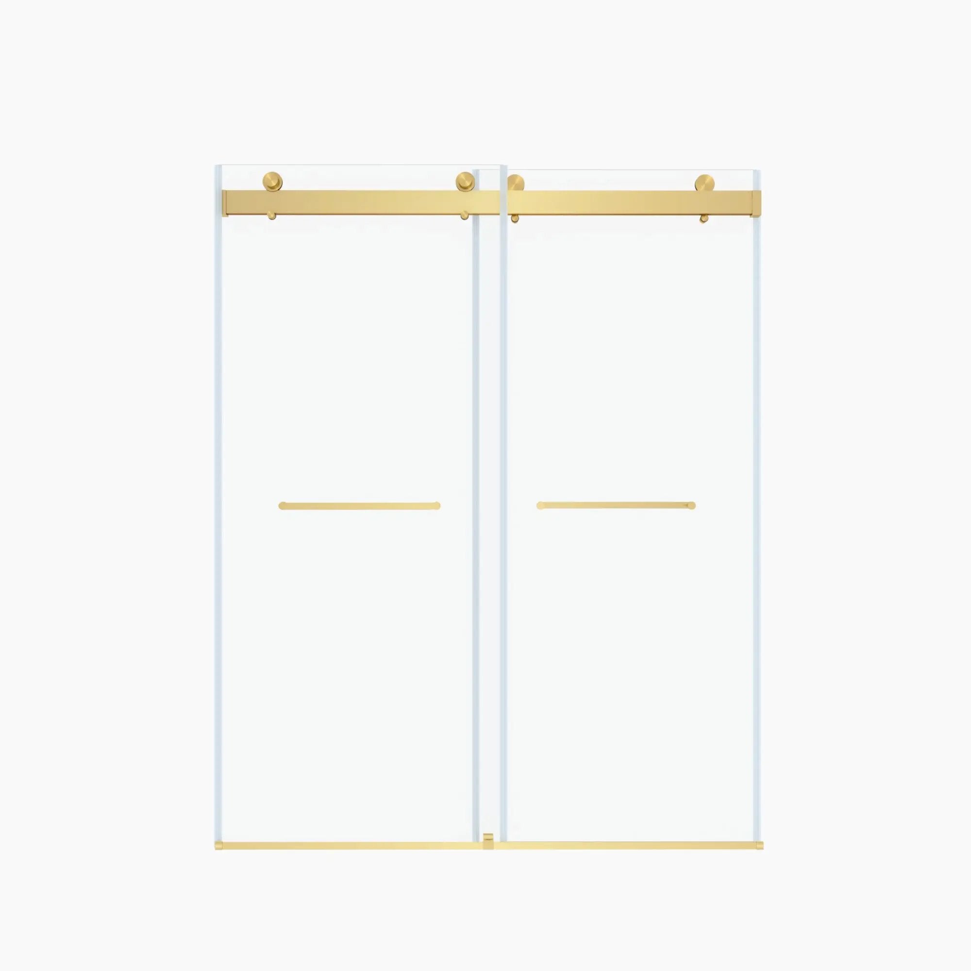 Frameless Sliding Glass Shower Doors by HouseOfZazla