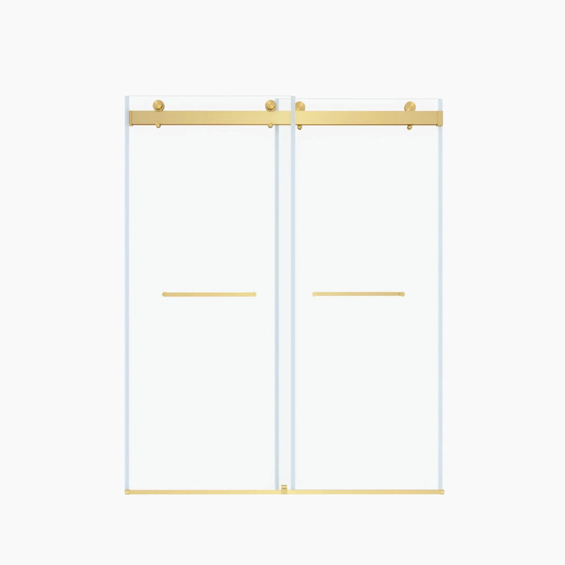 Frameless Sliding Glass Shower Doors by HouseOfZazla
