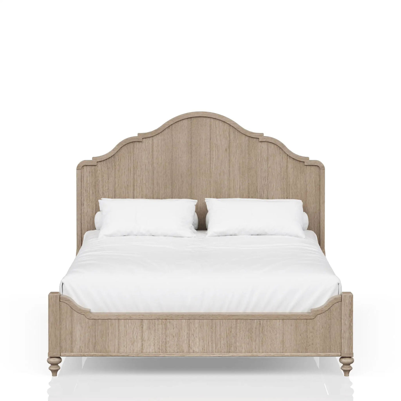 Elegant Design Panel Bed With Transitional Casual Design by HouseOfZazla