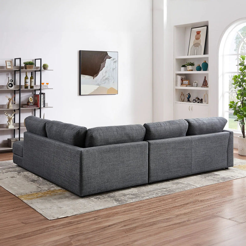 Glander - Comfortable Cozy Sectional Sofa, photo 3 of 7