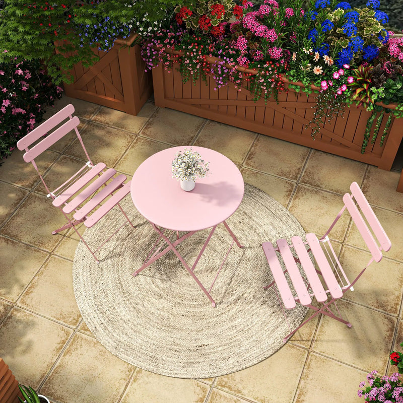 Bistro Table and Chairs Set of 2 by HouseOfZazla