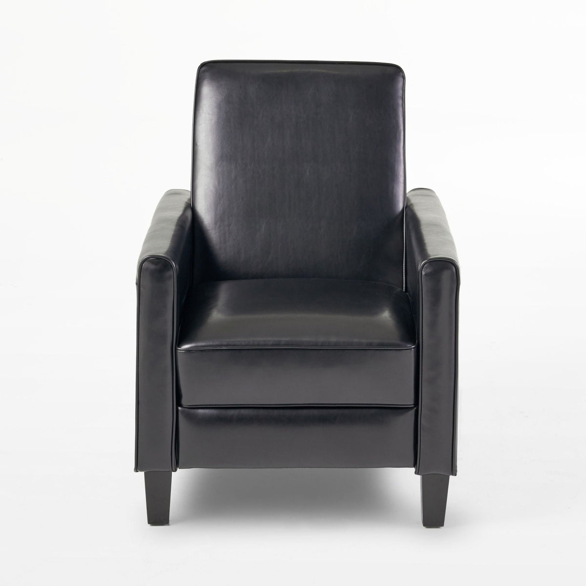 Upholstered Push Back Recliner Chair with Adjustable Recline - Multiple Colors, photo 4 of 40