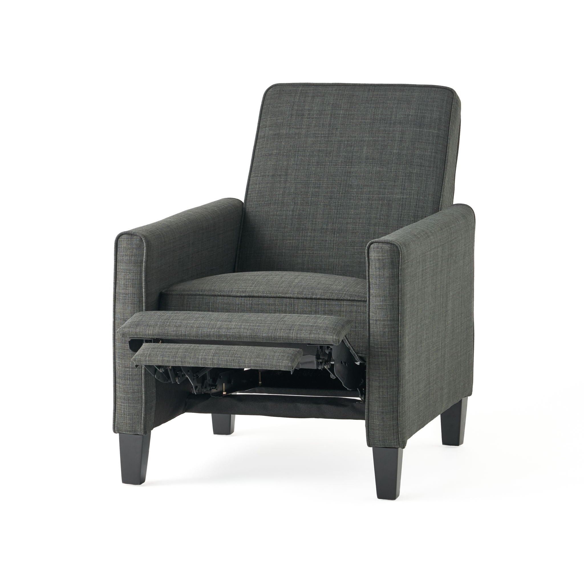 Upholstered Push Back Recliner Chair For Living Room by HouseOfZazla