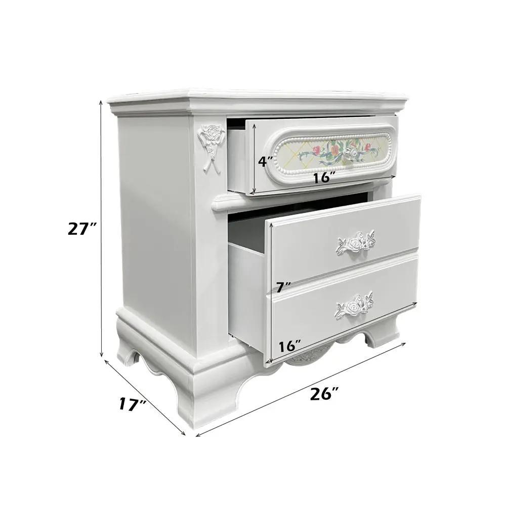 Flora - Nightstand by Unique Piece Furniture