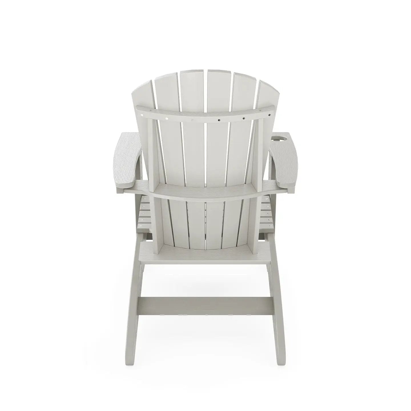 Adirondack Chair Sturdy HDPE Poly Lumber For Poolside, Patio, And Garden Relaxation by HouseOfZazla