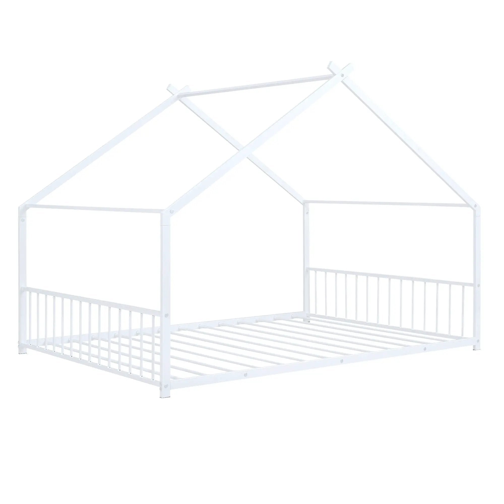 Metal House Bed by HouseOfZazla
