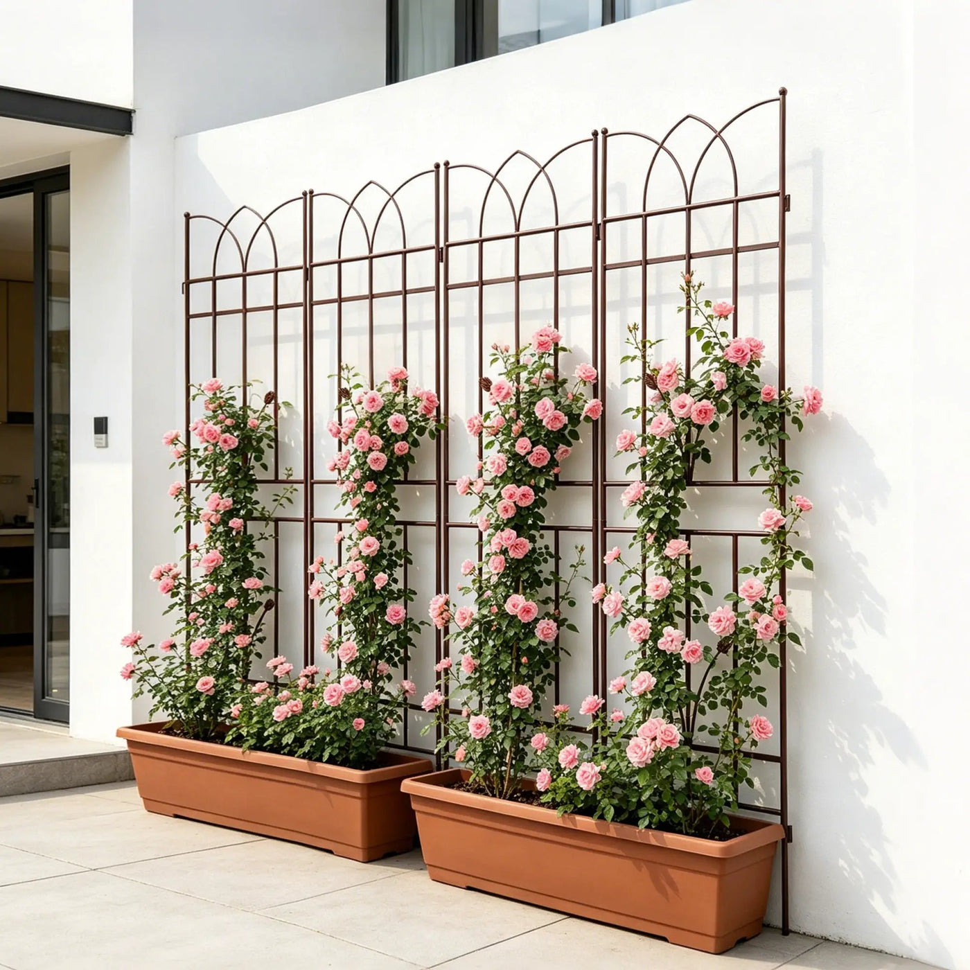 4 Pack Metal Garden Trellis by HouseOfZazla