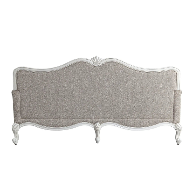 Ciddrenar - Sofa With 5 Pillows - Fabric & White by Unique Piece Furniture