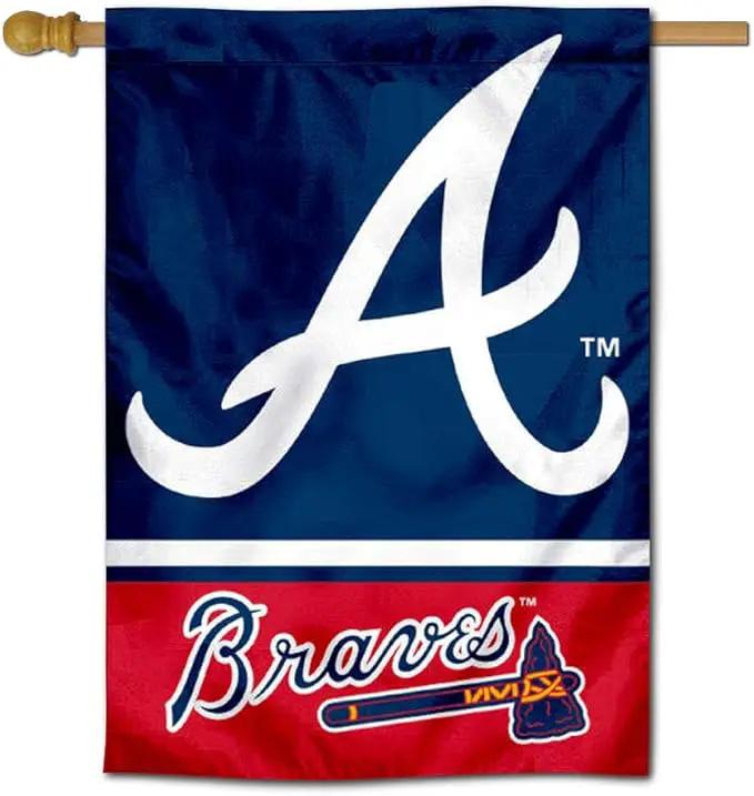 WinCraft Atlanta Two Sided House Flag by GreenHaven Gardens