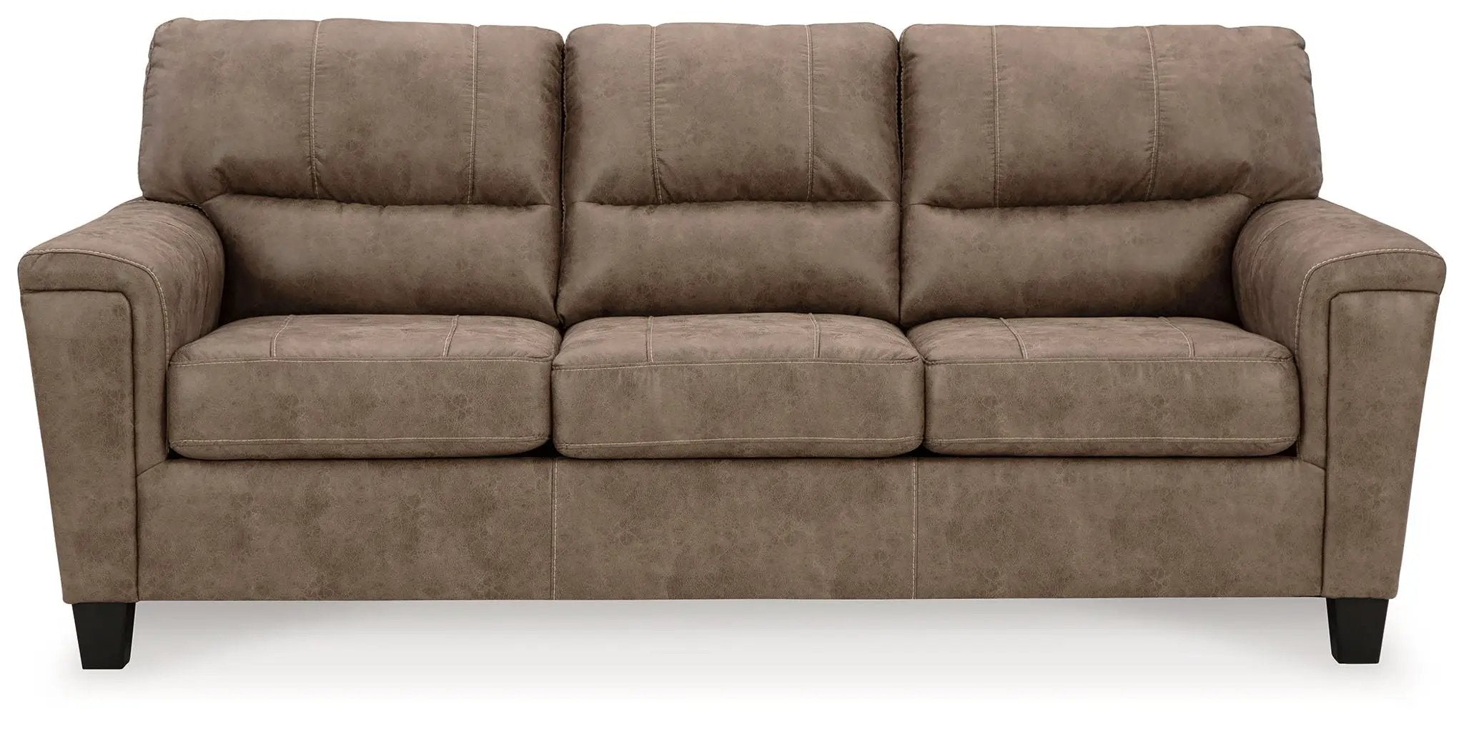 Navi - 3 Pc. - Sofa, Loveseat, Rocker Recliner - Fossil by Unique Piece Furniture