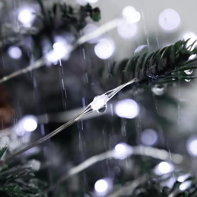 Fairy Lights Plug in,164FT 1000 LEDs Waterproof String Lights,Twinkle Light with Remote for Outdoor Indoor Christmas Wedding Birthday Garden Party Decorations,2 Inch Space,Cool White by GreenHaven Gardens