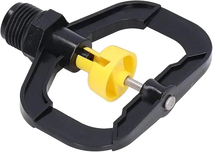 G1/2 Male Thread Rotating Irrigation Sprinkler, 12pcs Misting Spray Nozzle, Plastic Spray Nozzle Misting Nozzle Atomizing Micro Sprinkler for Garden Yard Lawn Watering Sprinkling by GreenHaven Gardens