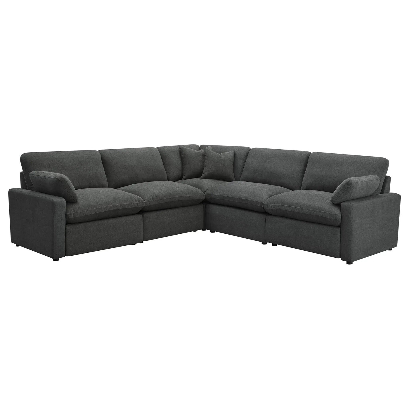Hollander - Power Reclining Sectional by HouseOfZazla