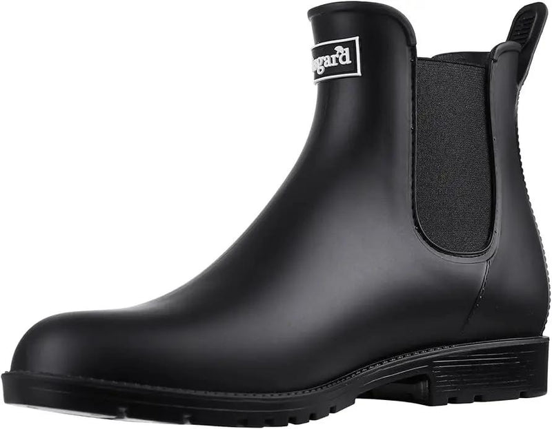 Asgard Women's Ankle Rain Boots Waterproof Chelsea Boots by GreenHaven Gardens