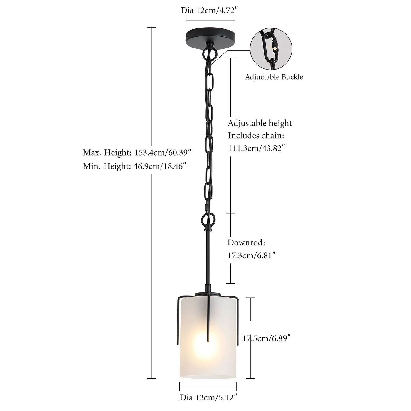 Adjustable Cylindrical Pendant Light by HouseOfZazla