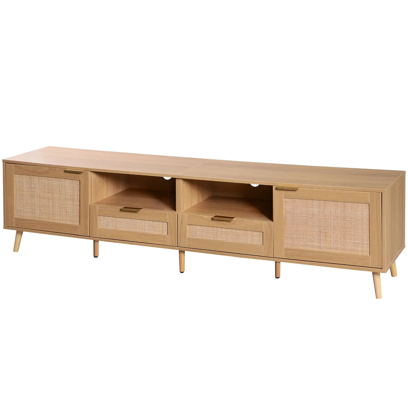 TV Stand Media Console With Cable Management by HouseOfZazla