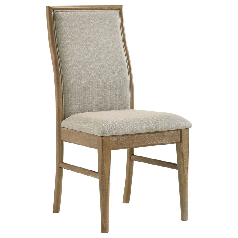 Adina 9-piece Extension Dining Set Distressed Light Brown by Unique Piece Furniture