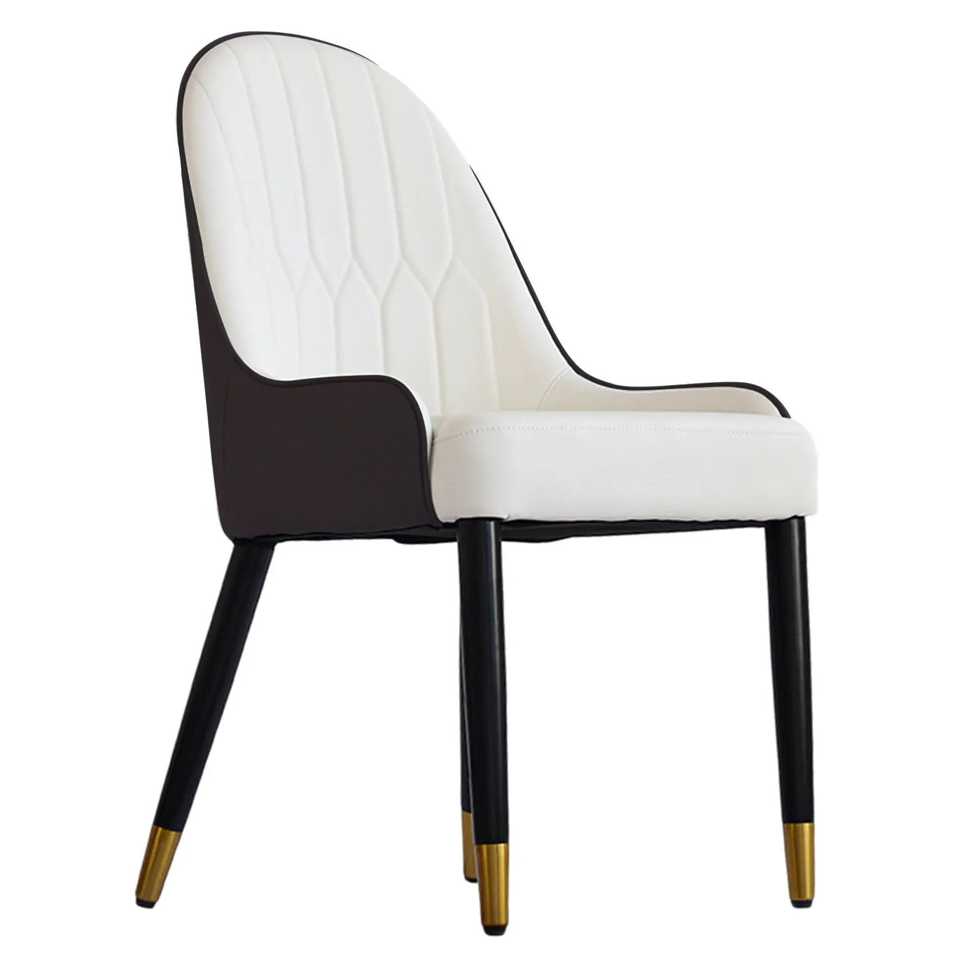 Modern Sponge-Filled Dining Chair, Solid Wood Metal Legs, Suitable For Restaurants, Living Rooms And Rooms (Set of 2) by HouseOfZazla