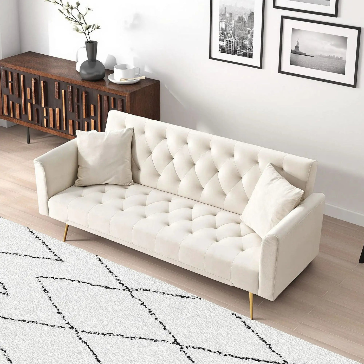 Convertible Double Folding Living Room Sofa Bed by HouseOfZazla