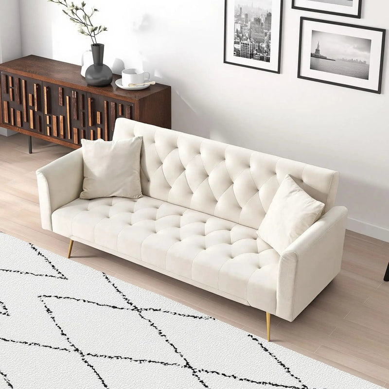Convertible Double Folding Living Room Sofa Bed by Unique Piece Furniture
