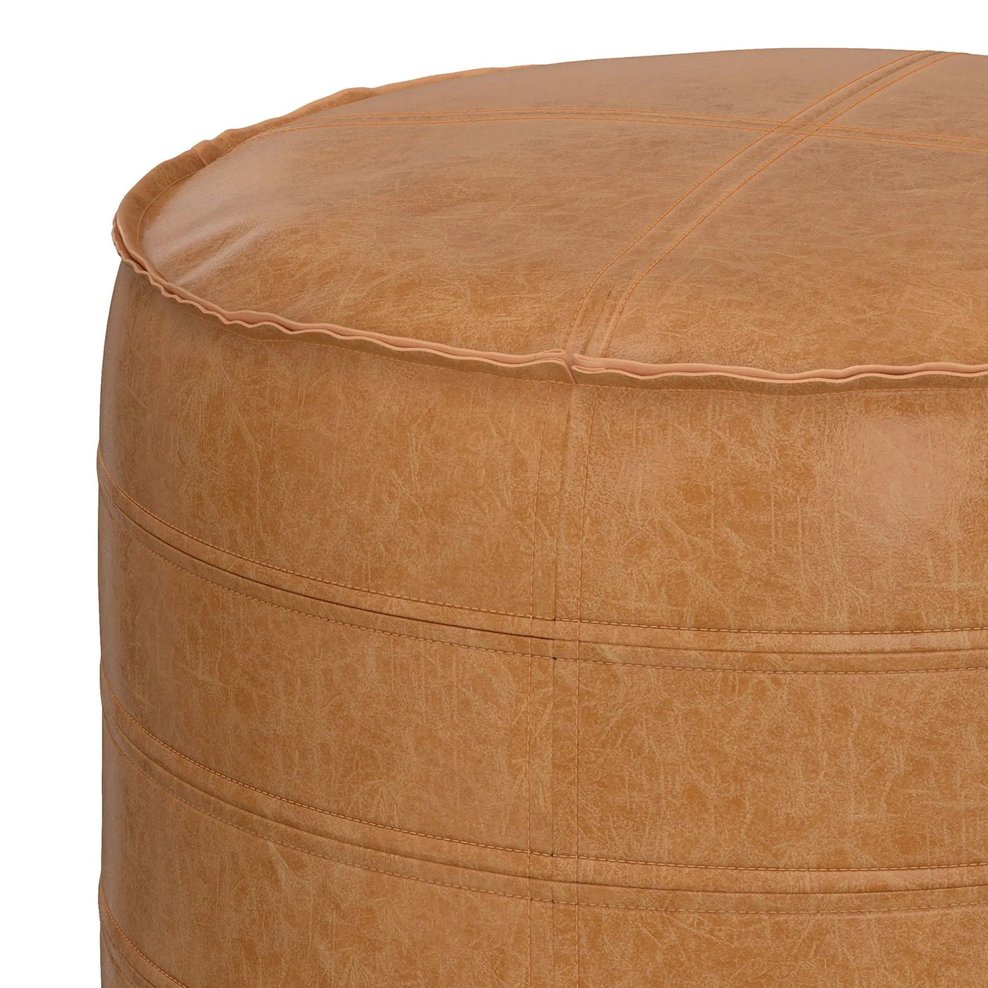 Brody - Round Pouf by HouseOfZazla
