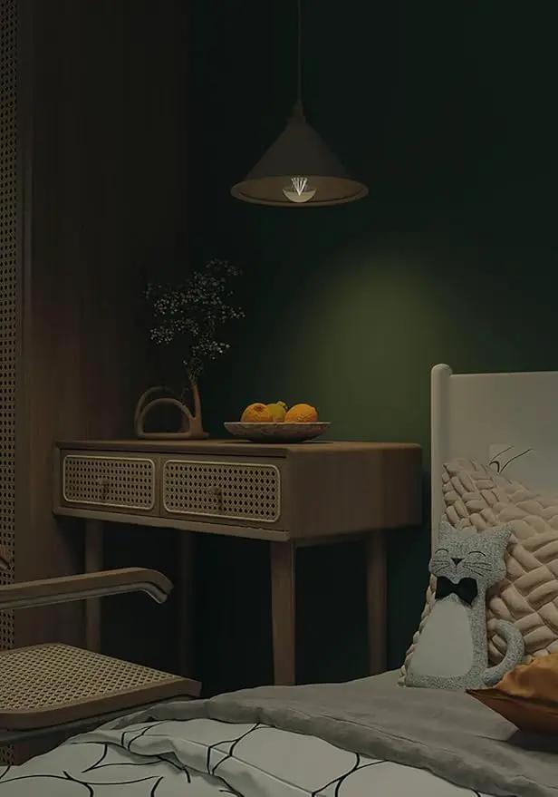 Dimoon 236''x15.7'' Emerald Dark Skin Peel and Stick Wallpaper Contact Paper Modern Self Adhesive Wall Paper Removable Renter Friendly Textured Solid Vinyl Roll (236''x15.7'',Emerald Dark Skin) by GreenHaven Gardens