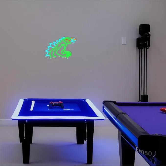 Monster Neon Sign Dimmable Dinosaur Neon Signs for Wall Decor LED USB Powered Anime Neon Light Sign for Bedroom Game Room Bar Party Club Man Cave Decoration Boys Birthday Gifts by GreenHaven Gardens
