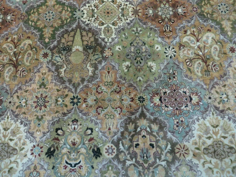 8' X 10' Safavieh Handmade Pakistan Oriental Floral Wool Rug Hand Knotted Organic by Jewel Rugs