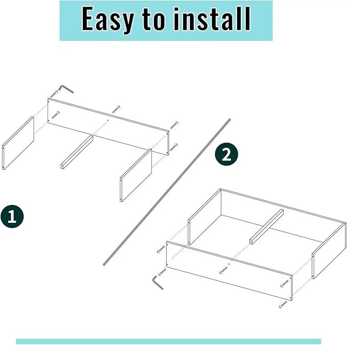 Raised Garden Bed 47.24 * 24.4 * 9.65 in,HDPE Vegetable Planter Bed Outdoor,Elevated Horticulture Planter Bed,Waterproof,Rot-Resistant and Non-Cracking Above Ground Garden Bed(Black) by GreenHaven Gardens