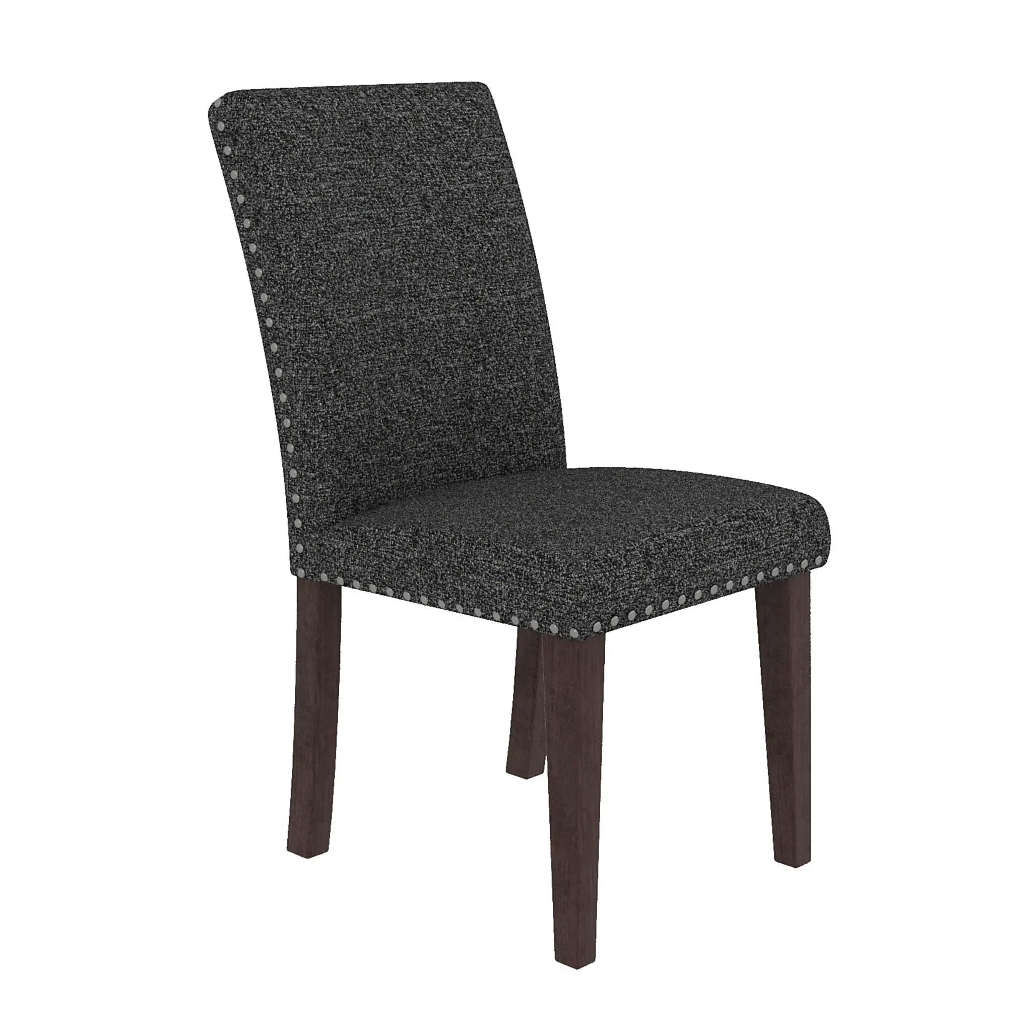 Upholstered Dining Chair With High Back Design (Set of 2) by Unique Piece Furniture