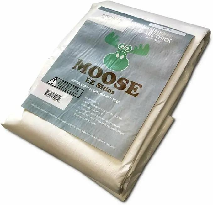 10' x 20' Economy Sidewall Kit for Canopy Tent, Complete Set of (2) White 10' and (2) 20' Side Walls for 7' Foot Height Party Frame and Outdoor Pole Tents, Tent Not Included by GreenHaven Gardens