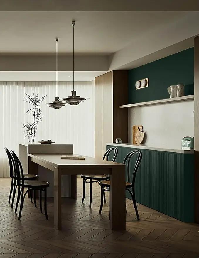 Dimoon 236''x15.7'' Emerald Dark Skin Peel and Stick Wallpaper Contact Paper Modern Self Adhesive Wall Paper Removable Renter Friendly Textured Solid Vinyl Roll (236''x15.7'',Emerald Dark Skin) by GreenHaven Gardens