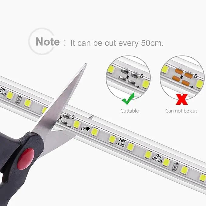 Outdoor LED Strip Lights Waterproof 6500K,98.4ft/30M IP65 High Density LED Tape Light,3600 LEDs/Reel Rope Lights for Home, Balcony, Roof, Backyard, Patio, Garden by GreenHaven Gardens