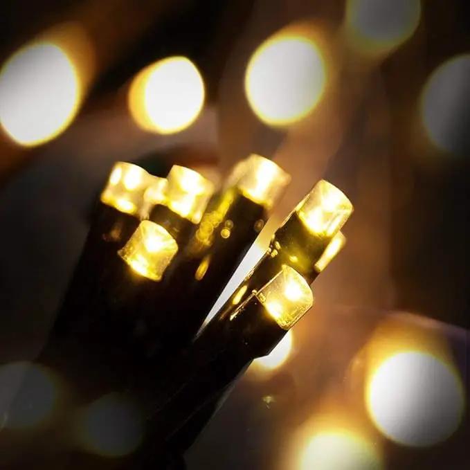 Christmas String Lights End-to-End Plug 8 Modes 108FT 300 LED IP55 Outdoor Waterproof UL Certificated Indoor Fairy Lights Garden Patio Wedding Christma Trees Parties Decoration Warm White by GreenHaven Gardens
