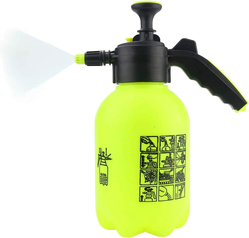 Sunnyglade Hand Held Garden Sprayer Portable Lawn Pressure Pump Sprayer Adjustable Nozzle Manual 1/2 Gallon by GreenHaven Gardens