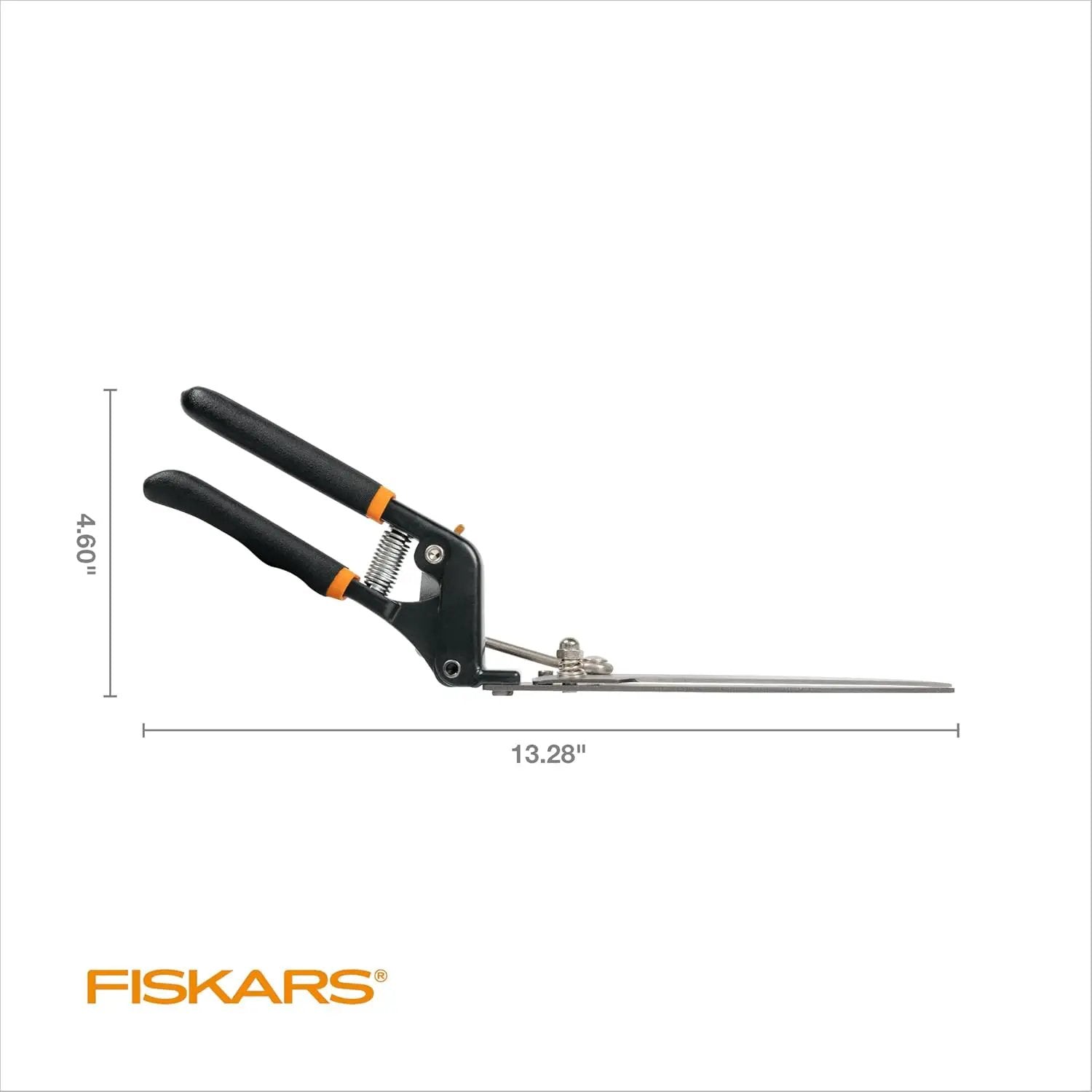 Fiskars Grass Shears, 5-Inch Serrated Blade Grass Cutter and Garden Shears with Power-Lever Technology Offers More Cutting Power by GreenHaven Gardens