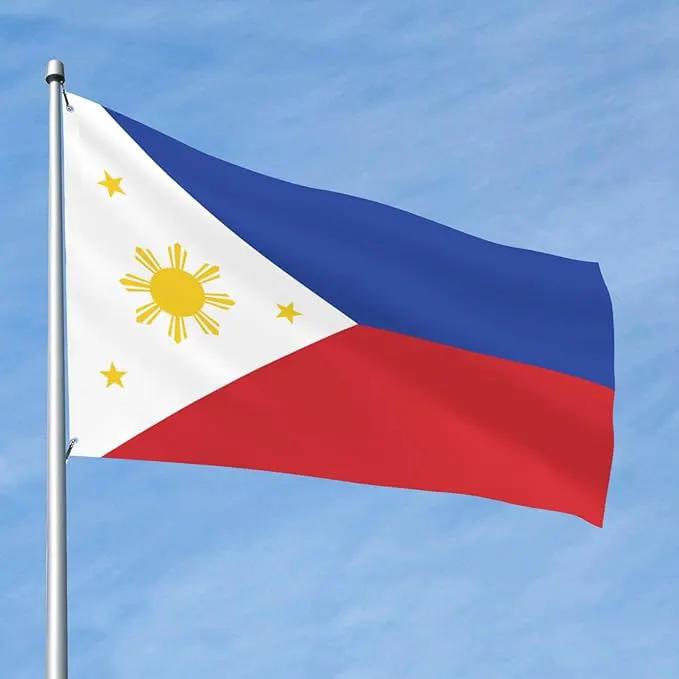 Philippines Philippinese Flag Garden Yard House 2x3 ft Flags Double Sided Print Banner Indoor Outdoor Party Home Decorations for Boat Dorm House Balcony by GreenHaven Gardens
