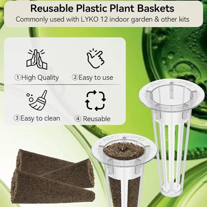 inbloom Asian Herb Seed Pod Kit for AeroGarden, iDoo, Ahopegarden, 7 Pods with 350+ Seeds (Basil, Parsley, Cilantro, Chrysanthemum, Pak Choi, Crystalline Ice Plant, Onion) Hydroponics Growing System by GreenHaven Gardens